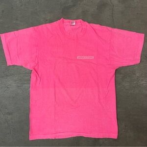 Vintage Bridgestone Neon Faded Single Stitch T-shirt